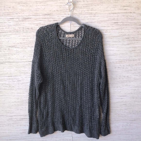 Hollister oversized Crochet/knitted Sweater | SIZE M/L - Picture 1 of 4